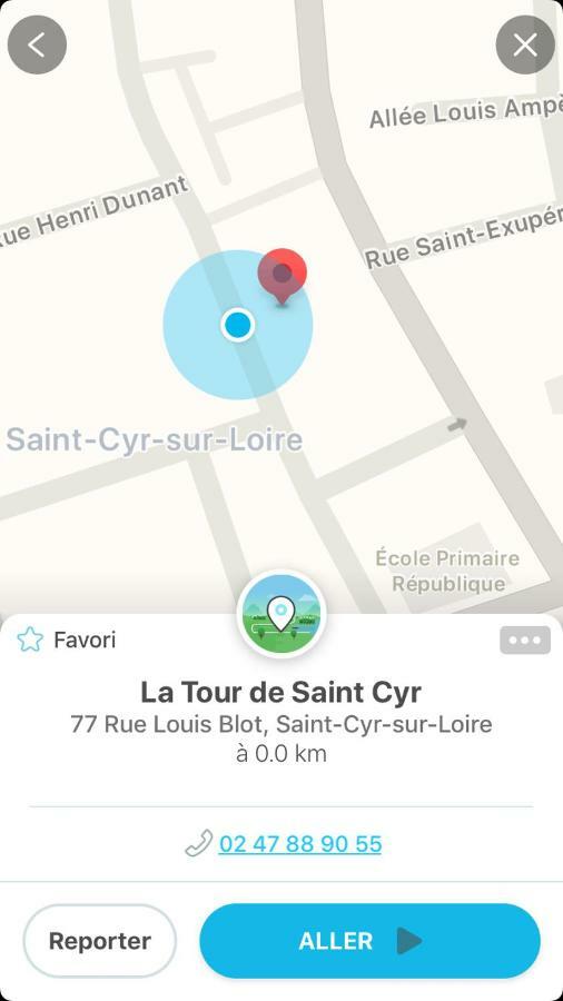La Tour De Saint Cyr Panzió Kültér fotó